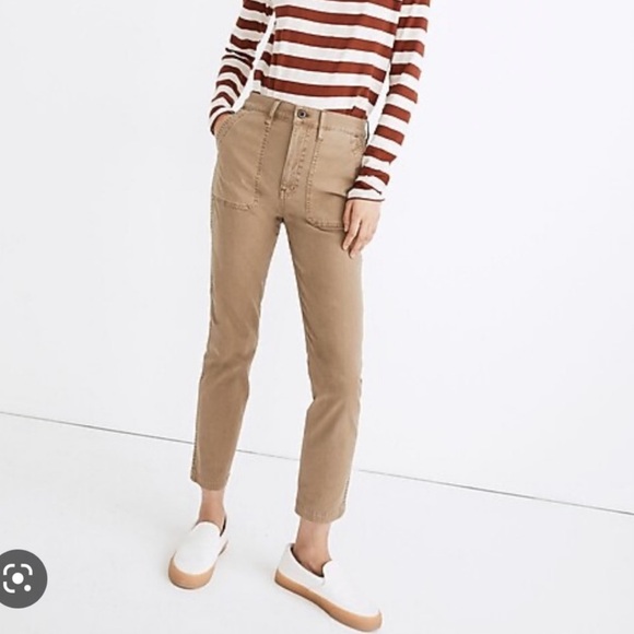 Madewell Fatigue Khaki Pants - Picture 1 of 7